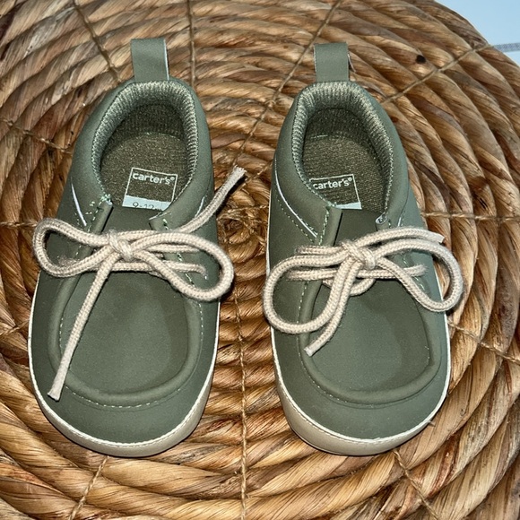 Carter's 9 to 12 months tie loafers shoes - Picture 1 of 7